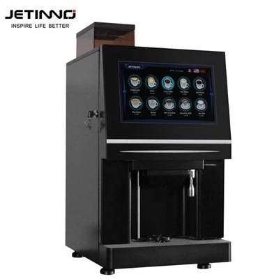 Mesin jual kopi Table Top mesin layan diri sentuh 14 inci
